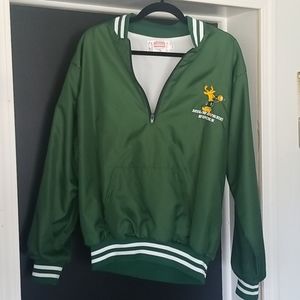 Vintage Milwaukee Bucks 1/4 Zip Large Jacket